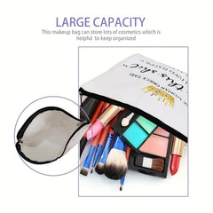 Letter Pattern Carry On Bag Lightweight Storage Bag
