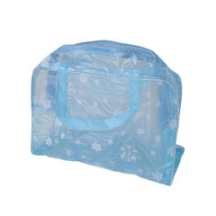 Zipper PVC Cosmetic Bag Makeup Organizer Travel Toiletry Bag