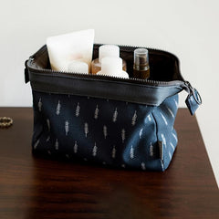 Floral Pattern Cosmetic Bag Portable Travel Storage Makeup Organizer