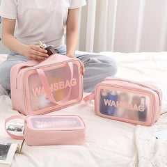 Transparent Waterproof Makeup Storage Organizer