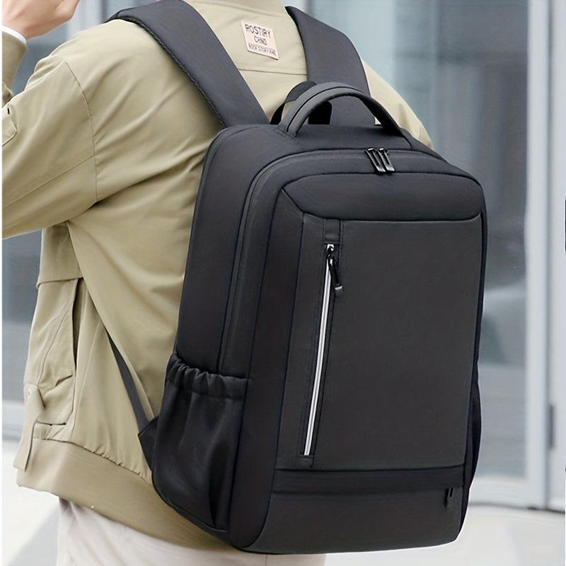 Large Capacity Nylon Travel Backpack with USB Charging Port