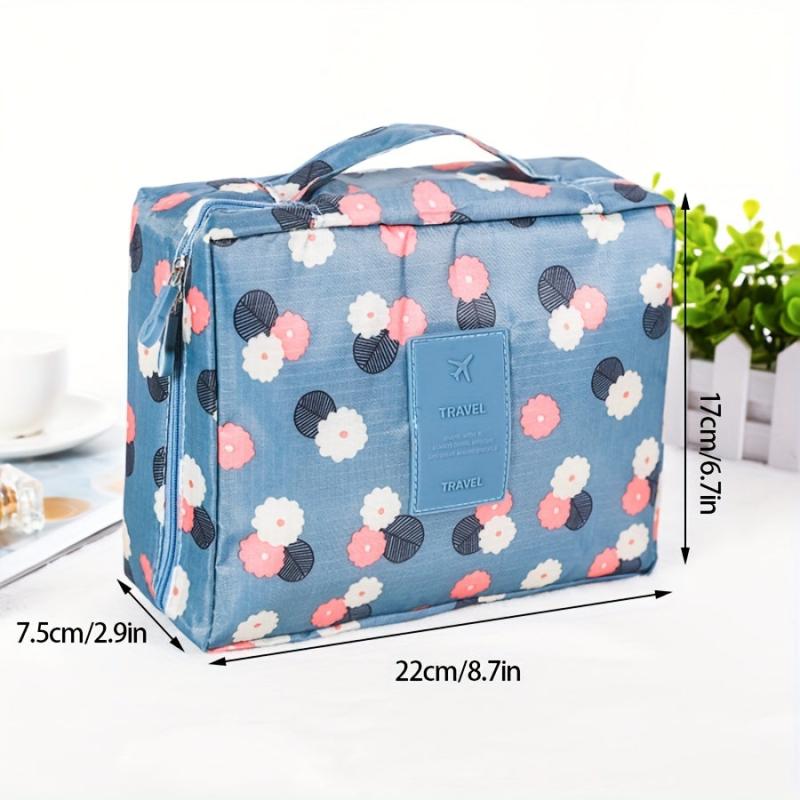 Portable Makeup Pouch & Toiletry Bag for Women