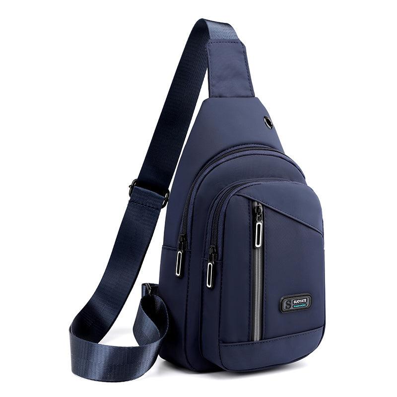 Men's Messenger Bag with Crossbody Strap