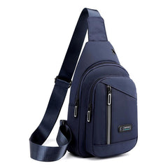 Men's Messenger Bag with Crossbody Strap