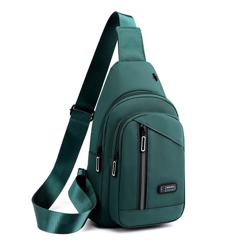 Men's Messenger Bag with Crossbody Strap