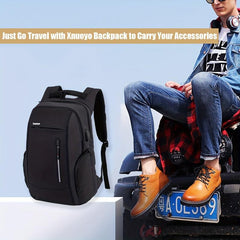Casual Backpack with USB Charging Port Computer Bag