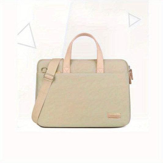 Lightweight Shock Resistant Laptop Bag, Waterproof Shoulder Bag