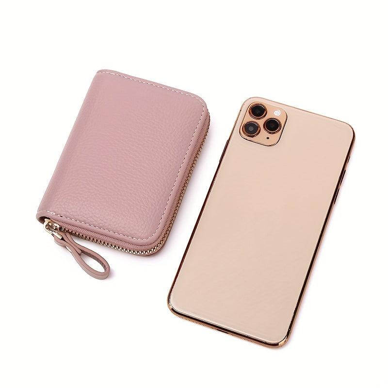 Men's RFID Blocking Card Bag Zipper Holder