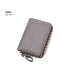 Men's RFID Blocking Card Bag Zipper Holder