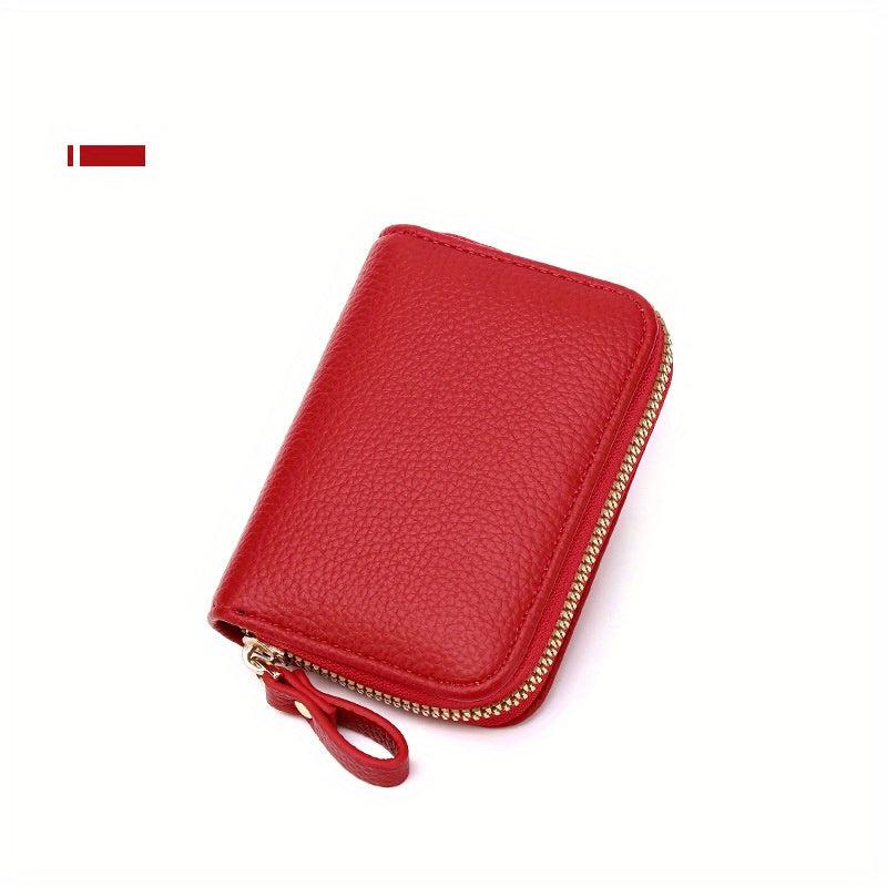 Men's RFID Blocking Card Bag Zipper Holder