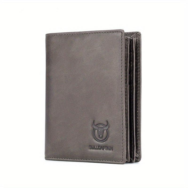 Men's RFID Blocking Leather Trifold Wallet