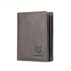 Men's RFID Blocking Leather Trifold Wallet