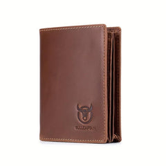 Men's RFID Blocking Leather Trifold Wallet