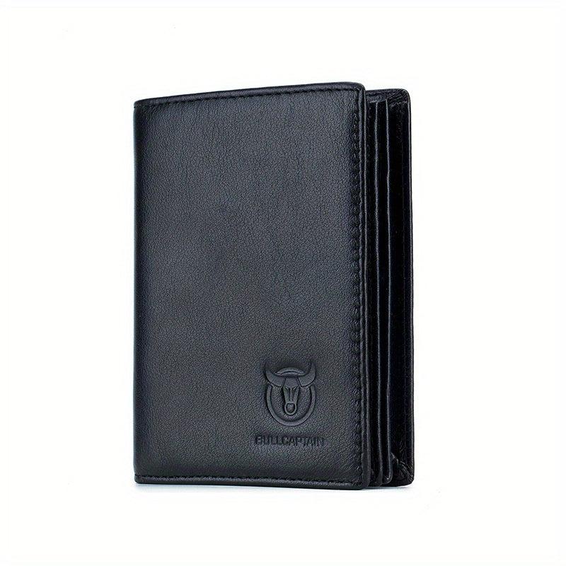 Men's RFID Blocking Leather Trifold Wallet