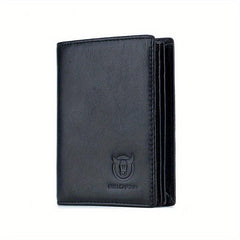 Men's RFID Blocking Leather Trifold Wallet