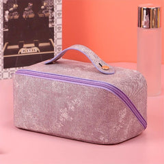 Zipper Makeup Satchel Bag Travel Toiletry Wash Bag Portable Storage Bag