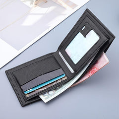 Men's Short Leather Wallet