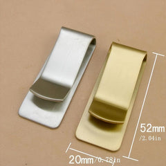 Men's Stainless Steel Money Clip Card Holder