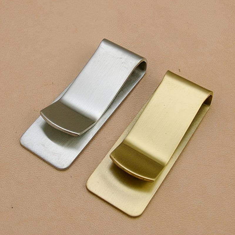 Men's Stainless Steel Money Clip Card Holder