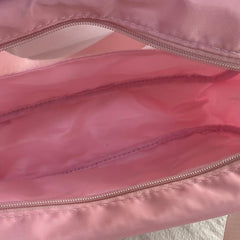 Transparent Waterproof Cosmetic Bag Large Capacity Handheld Makeup Storage