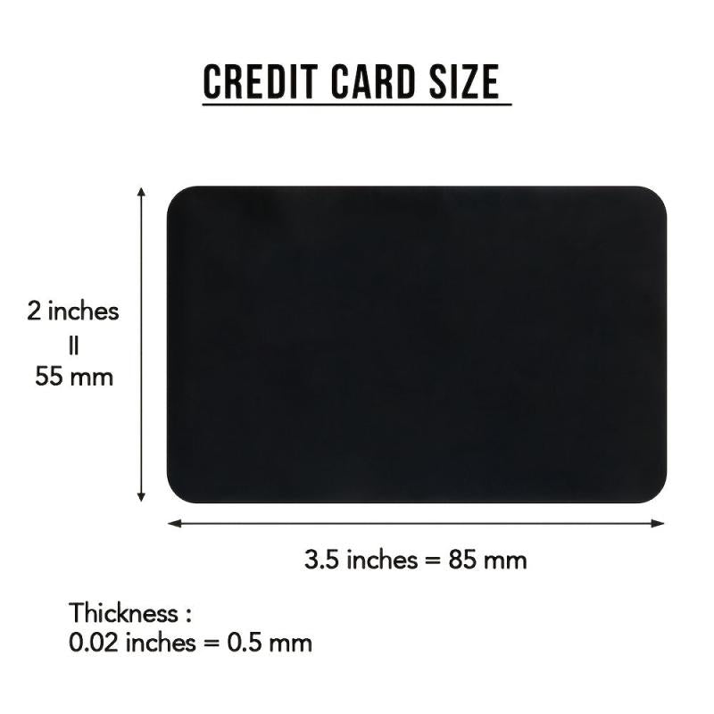 Kids Family Alloy Wallet Card
