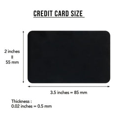 Kids Family Alloy Wallet Card