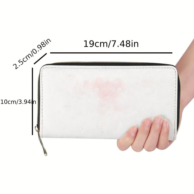 Men's Elephant Pattern Long Wallet Large Capacity Coin Purse