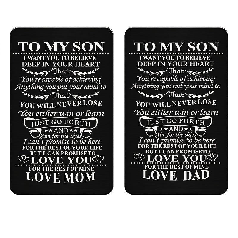 Alloy Card Postcard Love Family Gift Christmas Gift Children