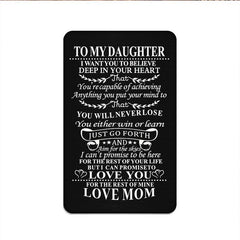 Alloy Card Postcard Love Family Gift Christmas Gift Children
