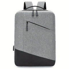 3pcs Men's Backpack Crossbody Bag Set USB Charging Port Double Shoulder Bag