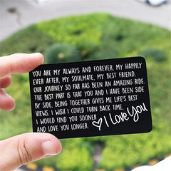 Alloy Card Christmas Gift