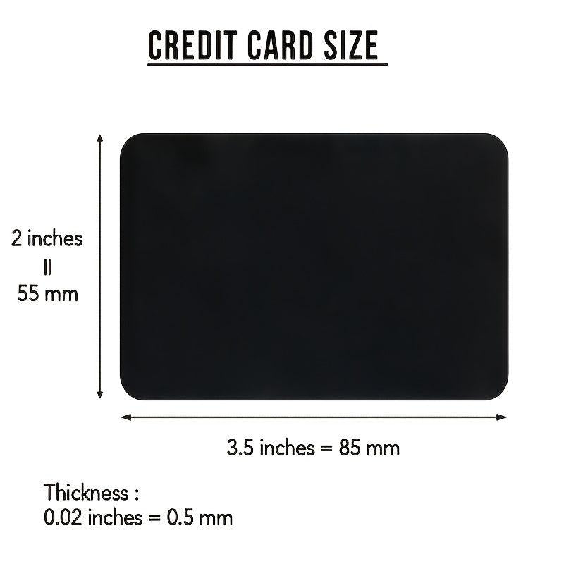Personalized Customized Wallet Insert Card Metal Card Birthday Gift