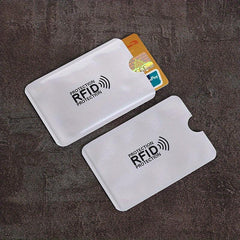 10PCS Aluminium Anti Theft Card Protecting Wallet Cover