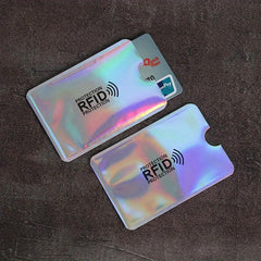 10PCS Aluminium Anti Theft Card Protecting Wallet Cover