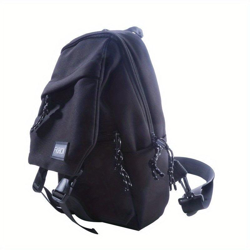 Casual Nylon Crossbody Bag Colorblock Chest Bag