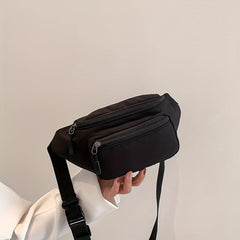 Casual Sports Waist Bag Women's Nylon Crossbody Bag