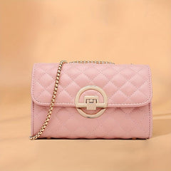 Argyle Chain Crossbody Messenger Bag for Women
