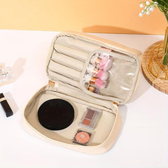 Large Capacity Makeup Pouch Waterproof Travel Toiletry Bag