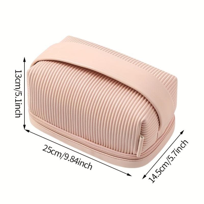 Large Capacity Makeup Pouch Waterproof Travel Toiletry Bag