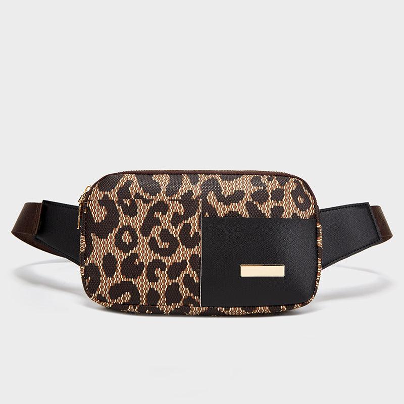 Geometric Pattern Fanny Pack for Women - All-match Waist Bag for Sports