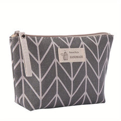 Small Zipper Canvas Cosmetic Bag Travel Storage Bag Toiletry Bag