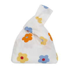 Flower Pattern Handbag Wrist Bag Coin Purse