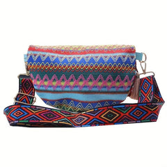 Bohemian Embroidery Waist Bag Ethnic Style Tassel Fanny Pack
