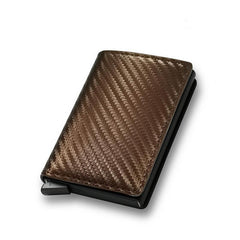 Smart Anti Theft Casual Mini Aluminum Alloy Men's Wallet