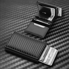 Smart Anti Theft Casual Mini Aluminum Alloy Men's Wallet