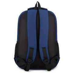 Large Capacity School Backpack Red Zipper Bag