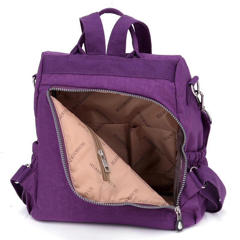 Casual Backpack Water Resistant Nylon Backpack For Daily Commuting
