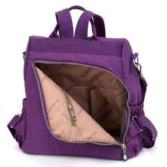 Casual Backpack Water Resistant Nylon Backpack For Daily Commuting