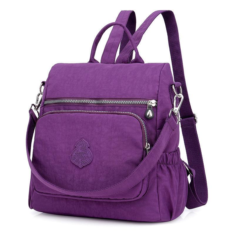 Casual Backpack Water Resistant Nylon Backpack For Daily Commuting
