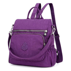 Casual Backpack Water Resistant Nylon Backpack For Daily Commuting